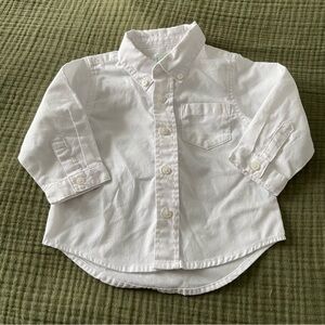 The Children's Place White Button Down Shirt